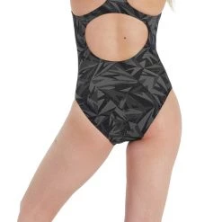 Speedo Digital Placement Medalist Swimsuit Women, bleu/Multicolore -Natation Femme Soldes speedo digital placement medalist swimsuit women hyper black oxid usa charcoal 3 1
