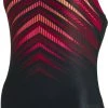 Speedo Digital Placement Medialist Swimsuit Women, bleu