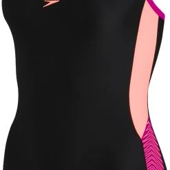 Speedo Dive Thinstrap Muscleback Swimsuit Women, noir