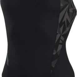 Speedo Hyperboom Splice Muscleback Swimsuit Women, noir