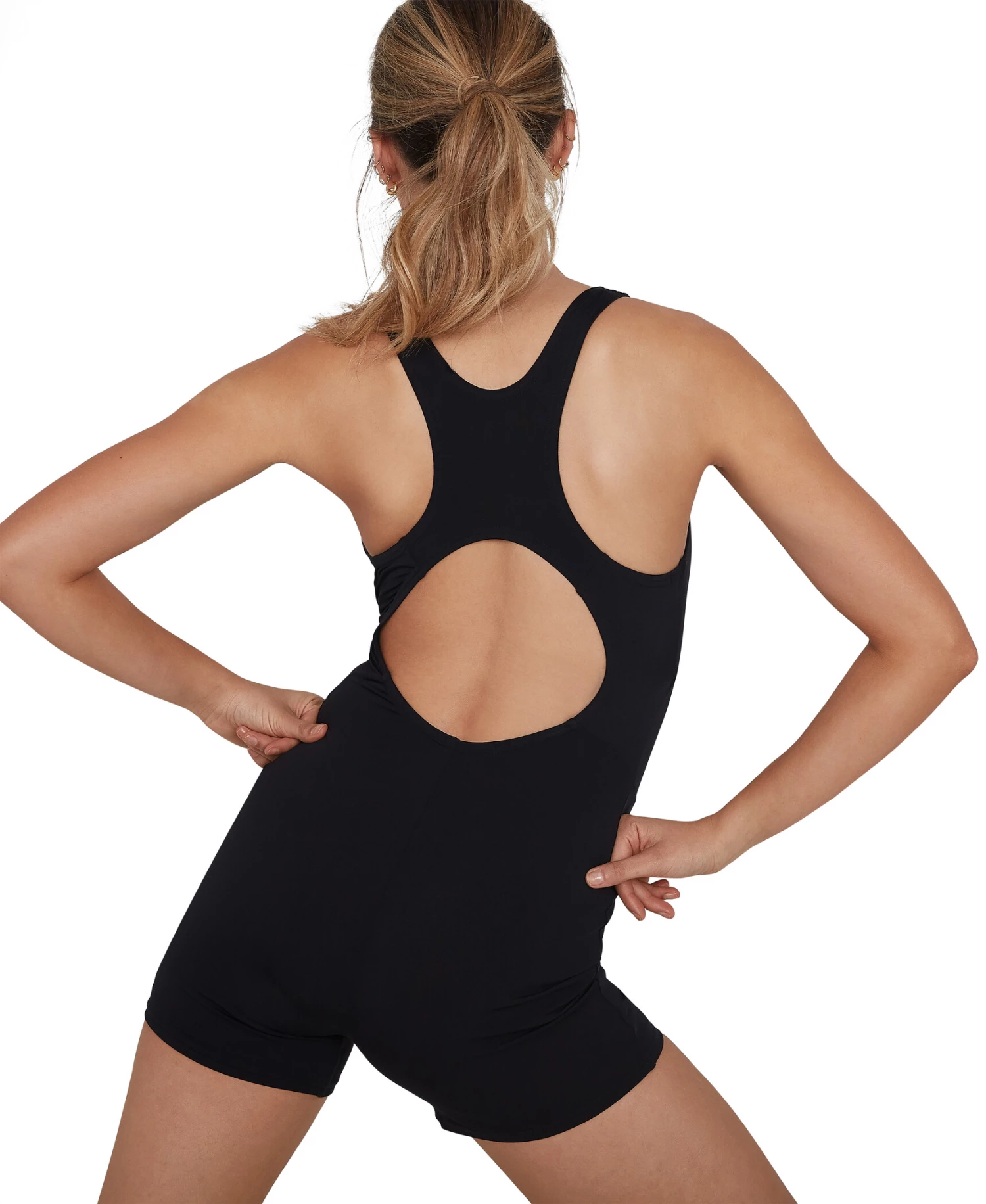 Speedo Essential Endurance+ Combinaison courte Femme, noir 4 Speedo Essential Endurance+ Combinaison courte Femme, noir – Image 2