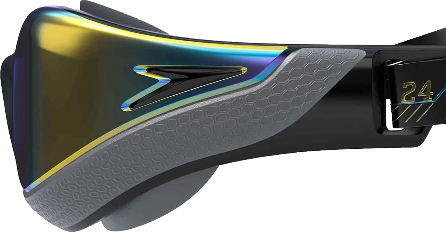 Speedo Fastskin Pure Focus Mirror Lunettes de natation, noir 4 Speedo Fastskin Pure Focus Mirror Lunettes de natation, noir – Image 2