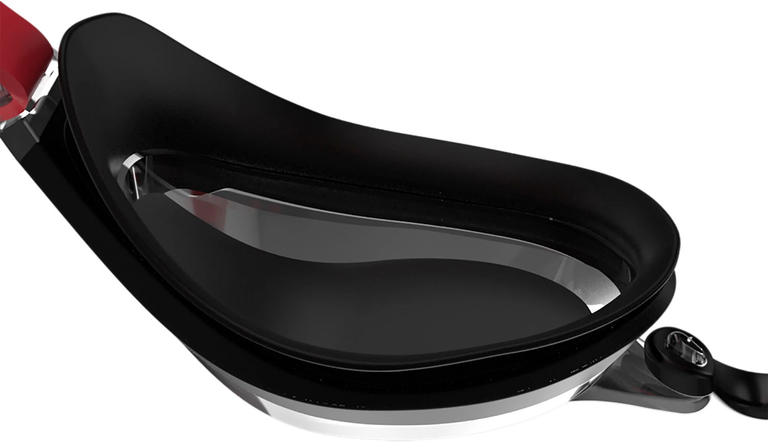 Speedo Fastskin Speedsocket 2 Masque, rouge/noir 7 Speedo Fastskin Speedsocket 2 Masque, rouge/noir – Image 5