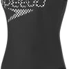 Speedo Logo Deep U-Back Swimsuit Women, noir 2 Speedo Logo Deep U-Back Swimsuit Women, noir -Natation Femme Soldes speedo logo deep u back one piece swimsuit women revlogo black white 1