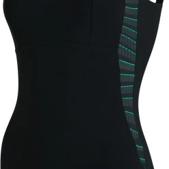 Speedo LunaLustre Printed Swimsuit Women, bleu/blanc