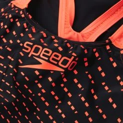 Speedo Medley Logo Medalist Swimsuit Women, noir/rose 6 Speedo Medley Logo Medalist Swimsuit Women, noir/rose -Natation Femme Soldes speedo medley logo medalist swimsuit women black siren red 2
