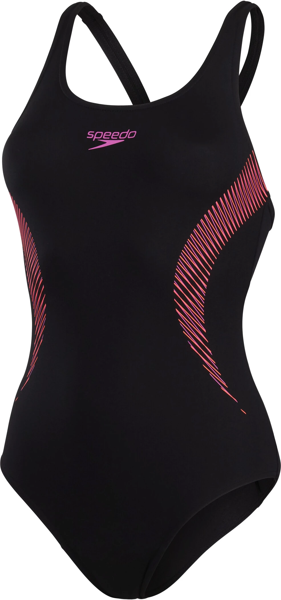 Speedo Placement Muscleback Swimsuit Women, noir 3 Speedo Placement Muscleback Swimsuit Women, noir