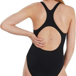 Speedo Printed Medalist Swimsuit Women, noir 11 Speedo Printed Medalist Swimsuit Women, noir -Natation Femme Soldes speedo printed medalist swimsuit women black acid blue flame 4