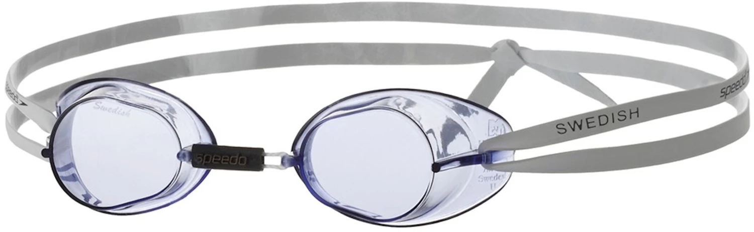 Speedo Swedish Lunettes de protection, blanc/bleu 3 Speedo Swedish Lunettes de protection, blanc/bleu