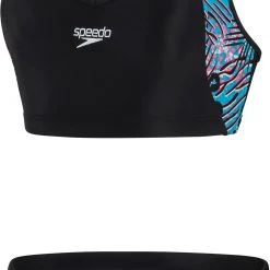 Speedo Volley Thinstrap Bikini Women, noir/Multicolore
