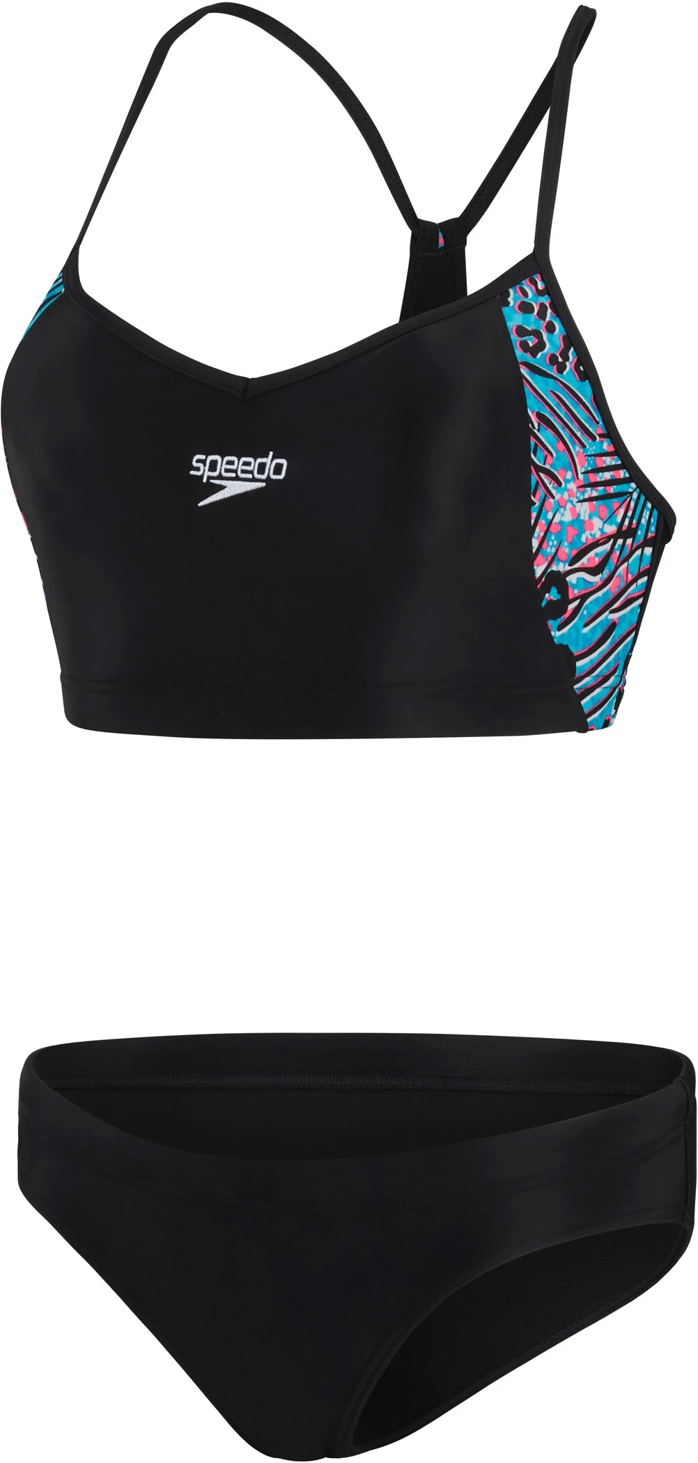 Speedo Volley Thinstrap Bikini Women, noir/Multicolore 3 Speedo Volley Thinstrap Bikini Women, noir/Multicolore