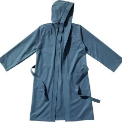 Traveler's Tree Bathrobe Ultralight with Hood, gris