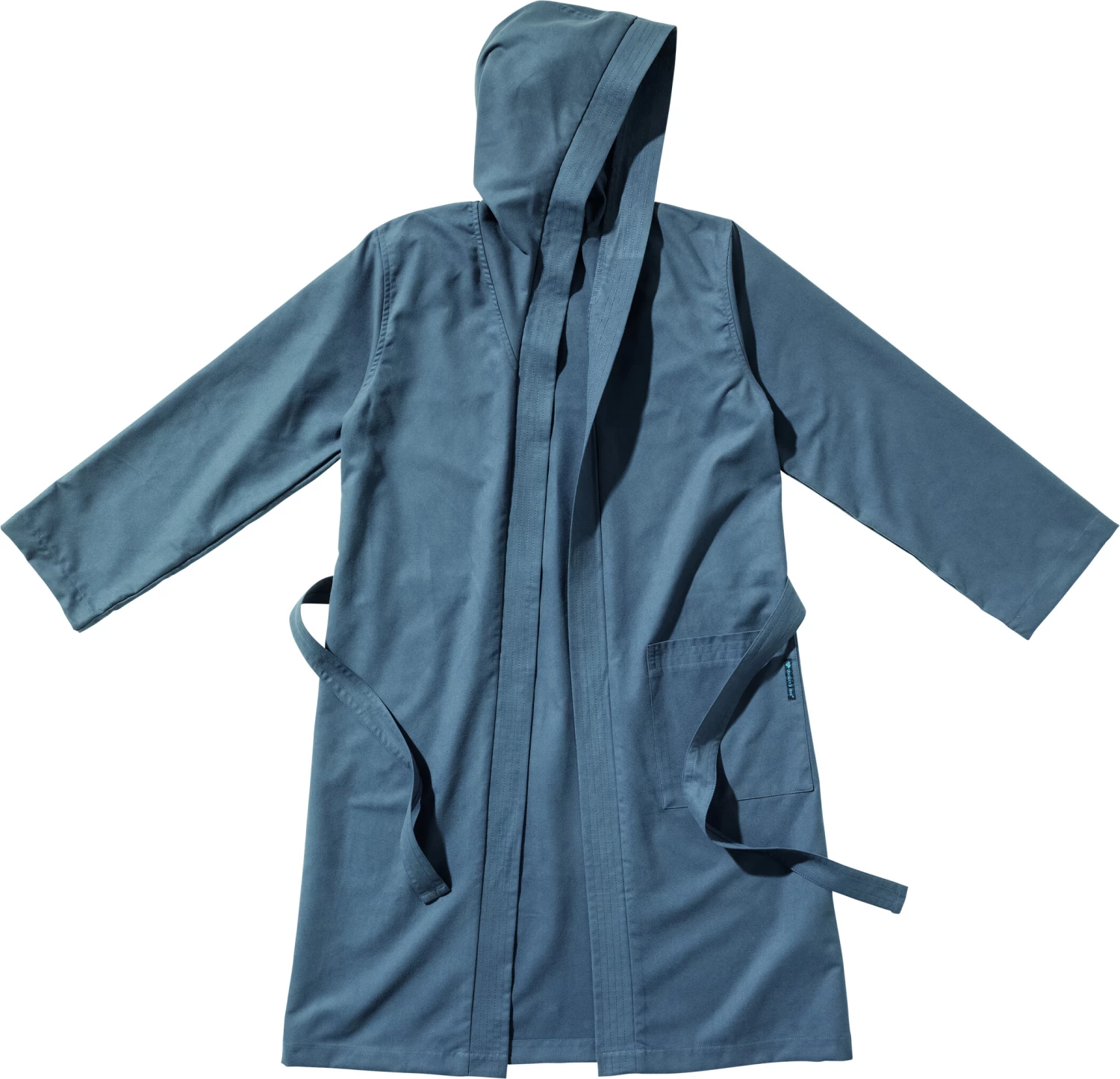Traveler's Tree Bathrobe Ultralight with Hood, gris 3 Traveler's Tree Bathrobe Ultralight with Hood, gris