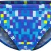 Turbo Pixels Bas de bikini Femme, bleu -Natation Femme Soldes turbo pixels bikini bottom women blue 1