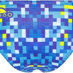 Turbo Pixels Bas de bikini Femme, bleu -Natation Femme Soldes turbo pixels bikini bottom women blue 3