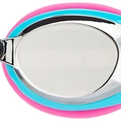 TYR Black Hawk Racing Mirrored Lunettes de protection Femme, turquoise/rose
