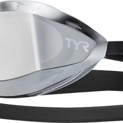 TYR Edge-X Racing Nano Fit Lunettes de protection Mirrored, noir