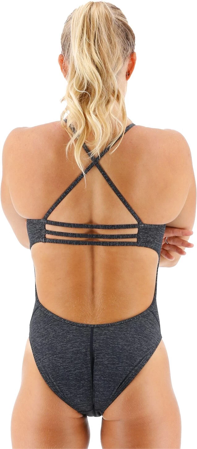 TYR Lapped Solid Swimsuit Women, noir 4 TYR Lapped Solid Swimsuit Women, noir – Image 2