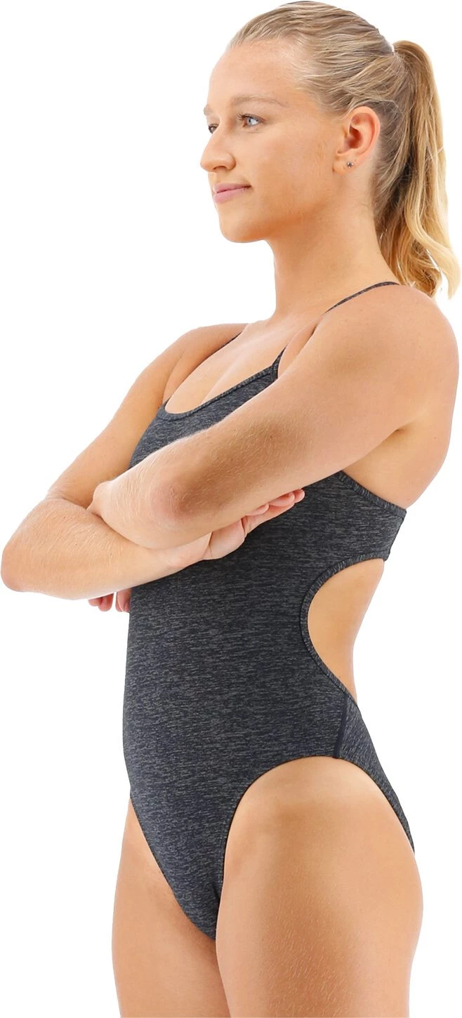 TYR Lapped Solid Swimsuit Women, noir 6 TYR Lapped Solid Swimsuit Women, noir – Image 4