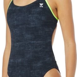 TYR Sandblasted Maillot de bain Cutoutfit Femme, noir -Natation Femme Soldes tyr sandblasted cutoutft bathing suit women black 3