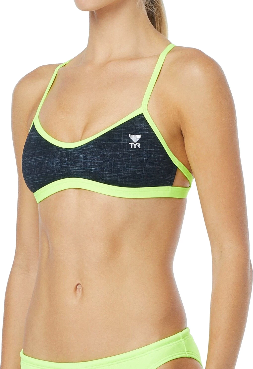 TYR Sandblasted Mojave Haut de maillot de bain à nouer Femme, bleu 5 TYR Sandblasted Mojave Haut de maillot de bain à nouer Femme, bleu – Image 3