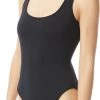 TYR Solid Eliza One Piece Swimsuit Women, noir -Natation Femme Soldes tyr solid eliza one piece swimsuit women black 1