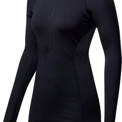 TYR Solid Fiona Combinaison Ă manches longues monobloc Femme, noir