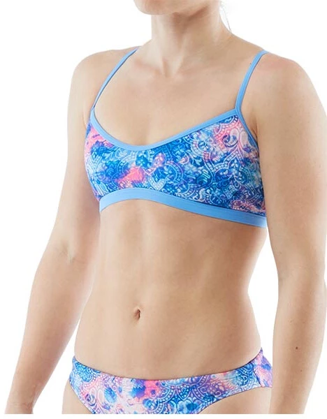 TYR Vari Trinity Bikini Top Women, violet/rose 3 TYR Vari Trinity Bikini Top Women, violet/rose