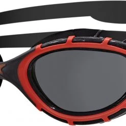 Zoggs Predator Flex Polarized Goggles S, rouge/noir