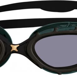 Zoggs Predator Flex Titanium Reactor Goggles L, gris/noir
