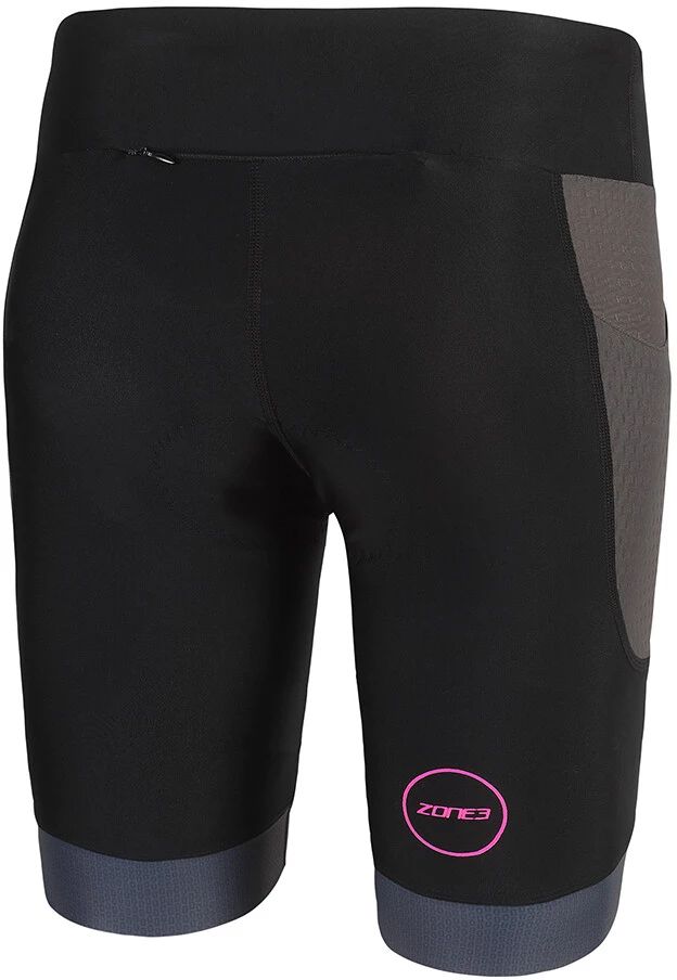 Zone3 Aquaflo Plus Short Femme, noir/gris 4 Zone3 Aquaflo Plus Short Femme, noir/gris – Image 2