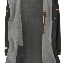 Zone3 Oversized Polar Fleece Parka Robe, noir/orange 11 Zone3 Oversized Polar Fleece Parka Robe, noir/orange -Natation Femme Soldes zone3 oversized polar fleece parka robe black orange 4