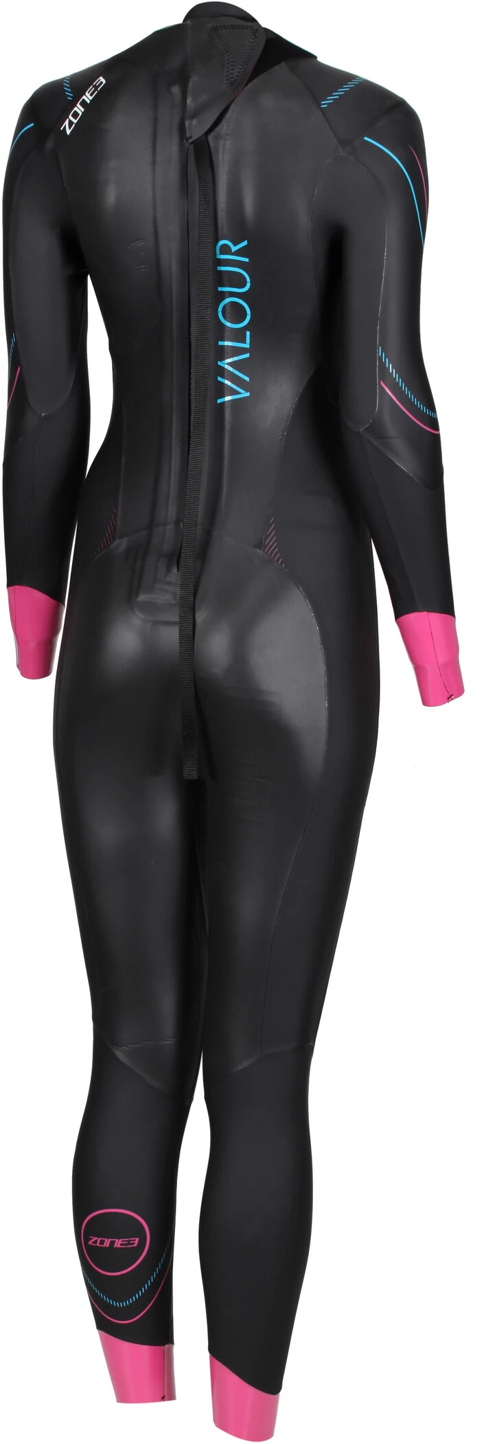 Zone3 Valour Combinaison Femme, noir/rose 4 Zone3 Valour Combinaison Femme, noir/rose – Image 2